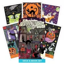 US Games Systems Halloween Deck Book Set Taro Kortų Ir Knygos Rinkinys