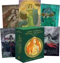 Schiffer Publishing Celtic Goddesses, Witches And Queens Oracle Kortos