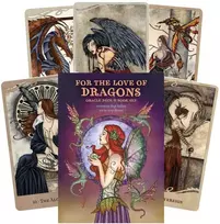 US Games Systems For The Love Of Dragons Oracle Kortų Ir Knygos Rinkinys