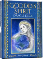 Blue Angel Mėlyna Angel Mėlyna Angel Goddess Spirit Oracle Kortos