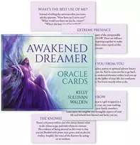 Blue Angel Mėlyna Angel Mėlyna Angel Awakened Dreamer Oracle Kortos