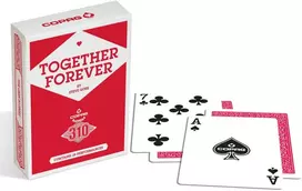 Copag 310 Together Forever Pokerio Kortos (Raudona)