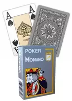 Modiano Poker Žaidimo Kortos (Pilkos)