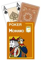 Modiano Poker Žaidimo Kortos (Oranžinės)