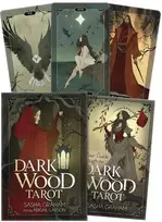 KNYGA Llewellyn Dark Wood Tarot Kortos (Pažeista pakuotė)