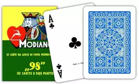 Modiano ''98'' Pokerio Kortos (Mėlynos)