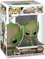 FUNKO POP! Vinilinė figūrėlė: Marvel - Groot as Wolverine, 9 cm