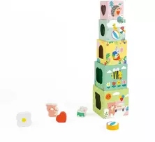 Dėlionė CLASSIC WORLD CW20222 Puzzle Cube Box Miško piramidė 10 vnt.