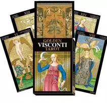 Lo Scarabeo Golden Visconti Grand Trumps Taro Kortos