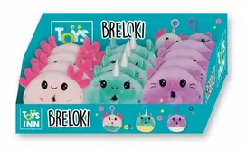 Stnux Pliušinių spurgų raktų pakabukų rinkinys, 12 vnt.