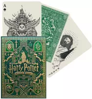 Theory 11 Harry Potter Slytherin Žalios Theory11 Žaidimo Kortos