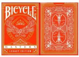 Ellusionist Legacy Masters Raudonos Žaidimo Kortos