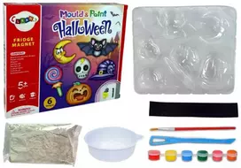 Kūrybinis rinkinys "Halloween" magnetukams iš gipso gaminti