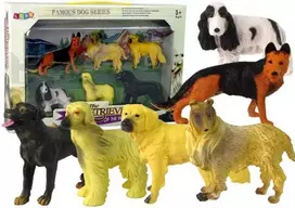 Šešių figūrėlių rinkinys Šunys