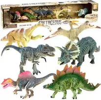Didelis dinozaurų rinkinys, 6 vnt.