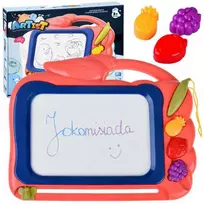 Piešimo lenta su antspaudais, oranžinė