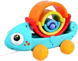 Montessori dėlionė Vaivorykštinis chameleonas