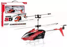 Sraigtasparnis SYMA S5 su nuotolinio valdymo pultu, raudonas