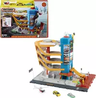 Žaislinė trasa Mattel Matchbox rinkinys „Transporto centras“