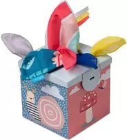 Taf Toys lavinamasis žaislas - jutiminė audinių dėžutė Kimmy Koala Wonder Tissue Box