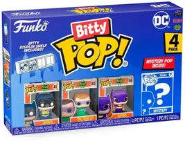 FUNKO Bitty POP! Figūrėlių rinkinys: DC Comics, ~3 cm (4 vnt.)