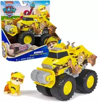 Paw Patrol griuvėsių gelbėjimo ratai visureigio statybinė transporto priemonė su 6 cm figūra Monster sunkvežimio buldozeris