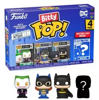 FUNKO Bitty POP! Figūrėlių rinkinys: DC, ~3 cm (4 vnt.)