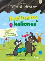 KNYGA Čiūčia ir Piratas. Pašėlusios kelionės. Lavinamosios užduotys ir daugiau nei 100 lipdukų