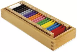Dėlionė TimeTEX Antroji Spalvų lentelių dėžutė, 11 porų "Montessori Premium" (TT94208)