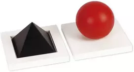 Dėlionė TimeTEX 3D Mediniai Gramatikos Simboliai - Veiksmažodis ir Daiktavardis "Montessori Premium" (TT94330)