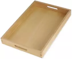 TimeTEX mažas medinis padėklas "Montessori Premium" (TT94101)