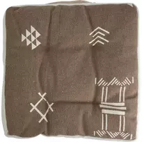 Home Styling Collection Kėdės pagalvėlė, medvilninis pagalvės užvalkalas, etninis raštas, 40 x 40 x 6 cm
