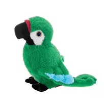 Beppe Pliušinis žaislas - žalioji papūga ara, 20 cm