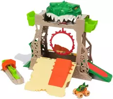 MONSTER JAM MINI JAMS paleidimo trasa su transporto priemone Dungeon of Doom, 6069758