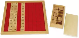 Dėlionė TimeTEX Pitagoro lenta "Montessori Premium" (TT94426)