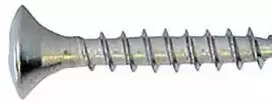 Fischer Santechnikos varžtas 5,5x50 mm - pilnas sriegis A2, UH pusapvalė galvutė PZ-2, 100 vnt. pakuotė