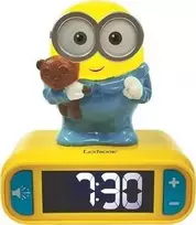 Lexibook – „Minions“ 3D žadintuvas su naktine šviesa (RL800DES)