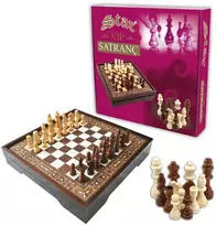Star Vip Chess Set Pearl L Dydžio Šachmatų Rinkinys