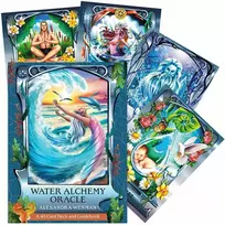 Vanduo Alchemy Oracle kortos Findhorn Press