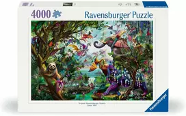 Ravensburger Dėlionė 4000 vnt. - Drakonai tropikuose