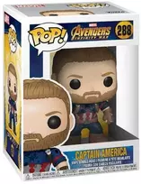 FUNKO POP! Vinilinė figūrėlė: Keršytojai - Kapitonas Amerika, 9.5 cm