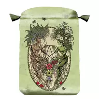 Lo Scarabeo The Magickal Botanical satininis maišelis kortoms