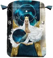 Lo Scarabeo Astral Satininis Maišelis Kortoms