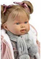Llorens Llorens 14284 Lėlė 42 cm Alexandra minkštu pilvuku
