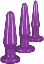 TOYJOY Rinkinys užpakalinių kamščių siurbtukų kamščiai