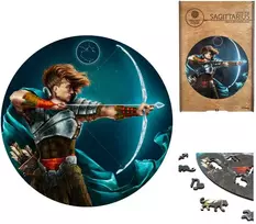 Fantasy Puzzles Šaulys (Zodiakai) Dėlionė Iš Medžio (200 detalių)