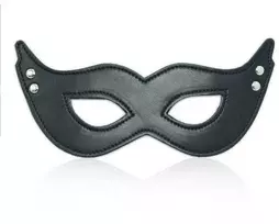 Toyz4Lovers Maska skórzana BDSM Maschera mistery juodas