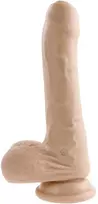 Dreamtoys EVOLVED PEEK A BOO VIBRUOJANTIS DILDO 8 COLIAI ŠVIESUS