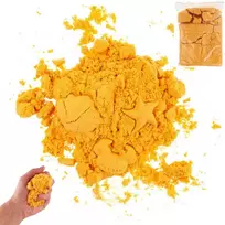 Kinetinis smėlis, 1kg., geltonas