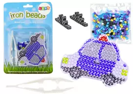 Karoliukų lyginimo rinkinys Policijos automobiliis